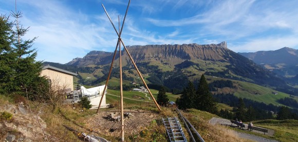 Das Tipi geht in die Winterpause